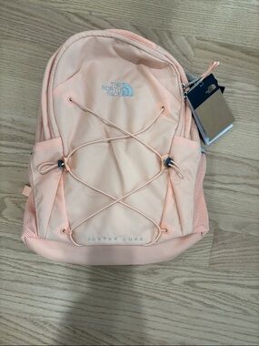 The North Face Jester Luxe Backpack in Pale Peach